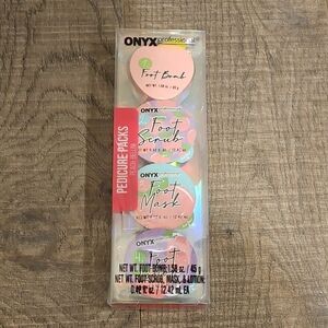 Onyx Professional Foot Care Set - Pink and White